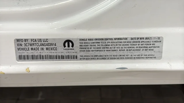 Used 2022 Bright White Clearcoat Ram Tradesman image 27
