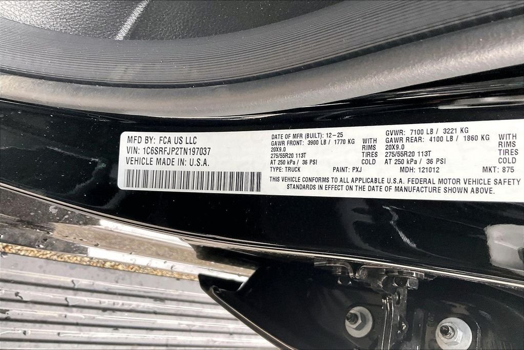 New 2026 Ram 1500 Laramie 4D Crew Cab