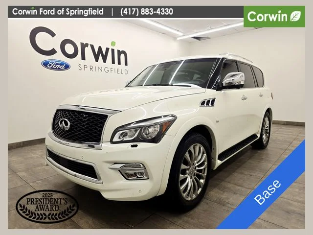 Used 2017 White INFINITI Base image 1