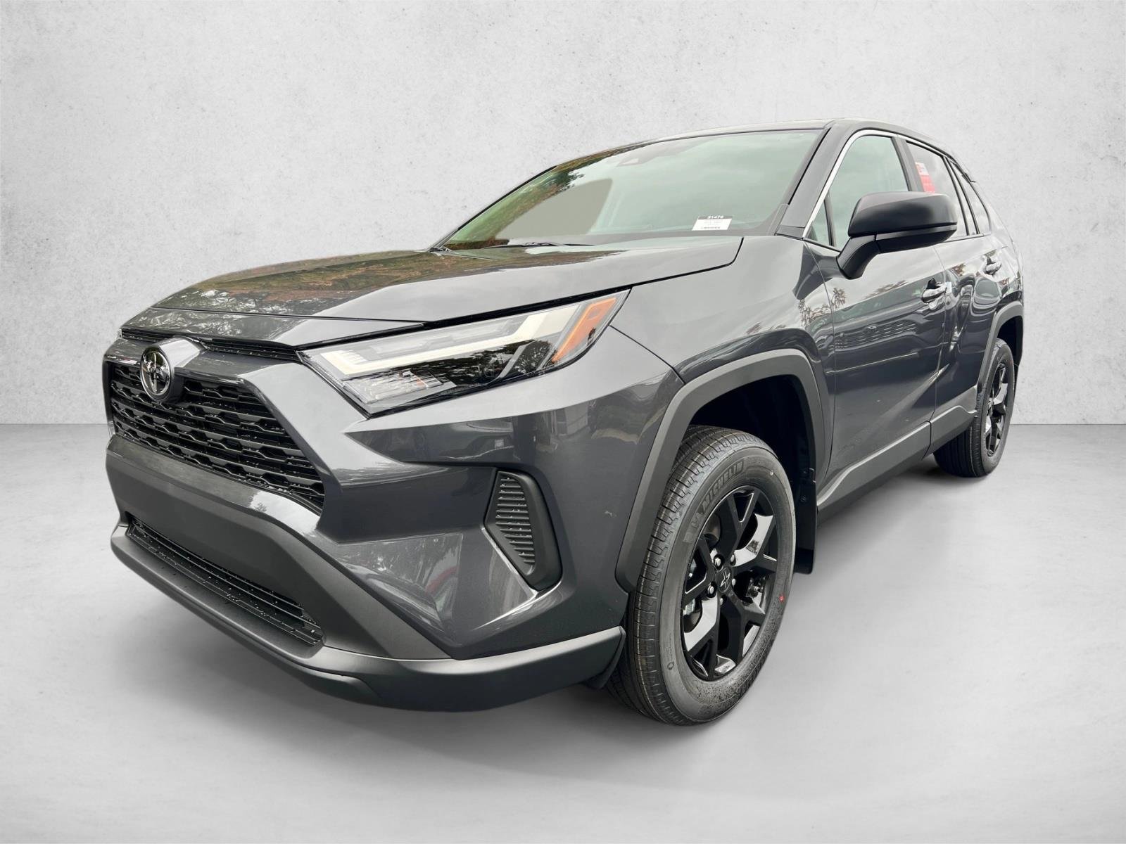 New 2025 Magnetic Gray Metallic Toyota LE image 7