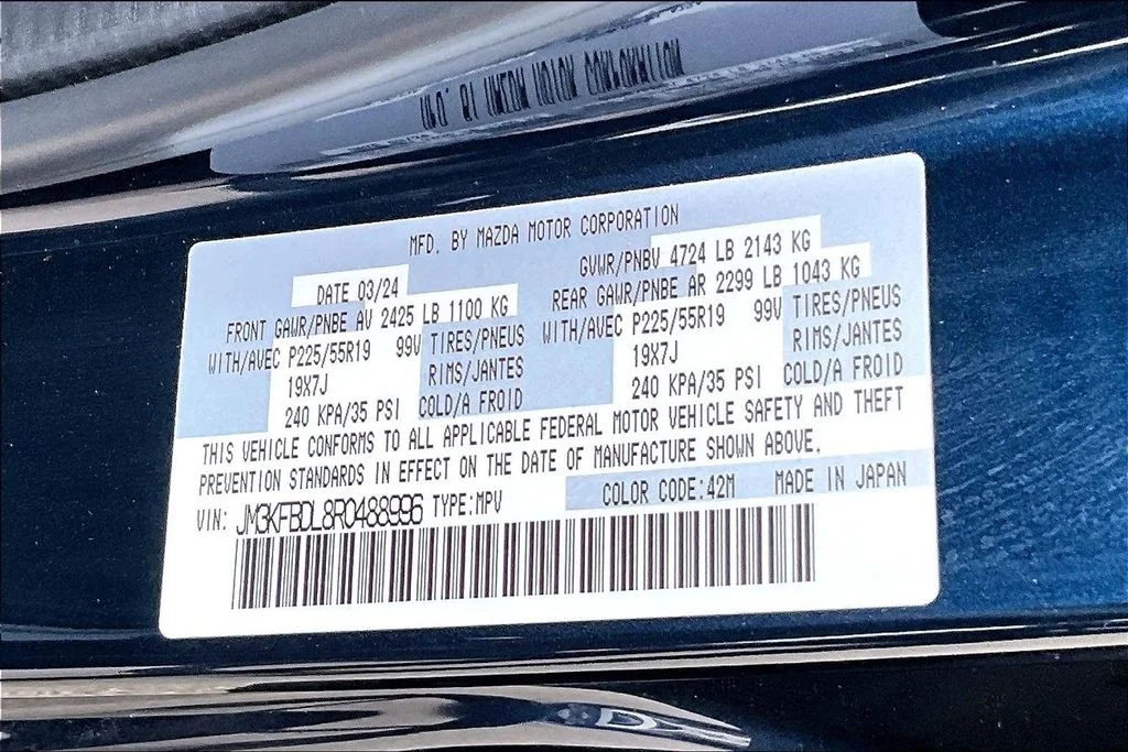 Used 2024 Blue Mazda 2.5 S Premium Package image 19