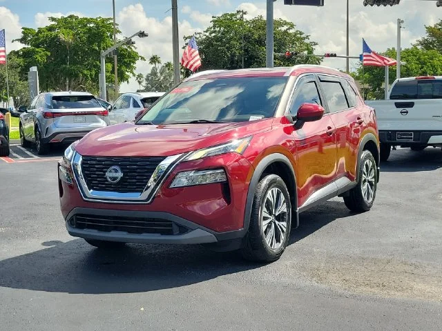 Certified Used 2023 Red Nissan SV image 32