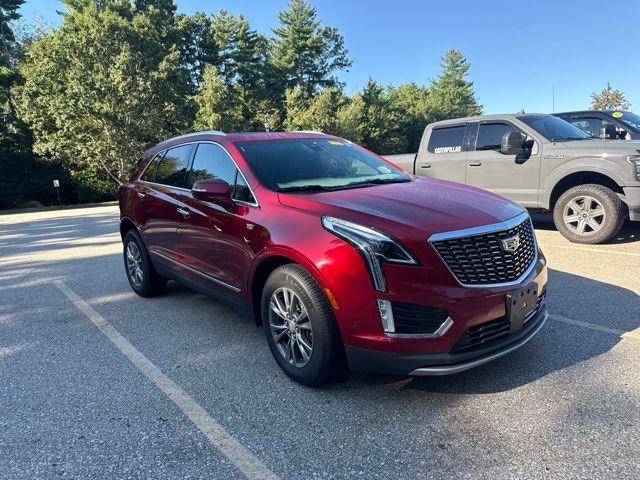 Used 2021 Red Cadillac Premium Luxury image 3