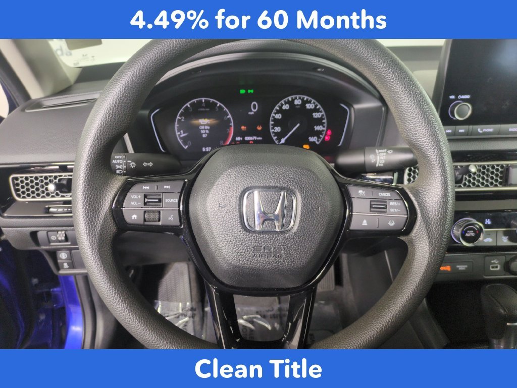 Certified Used 2022 Aegean Blue Metallic Honda LX image 18