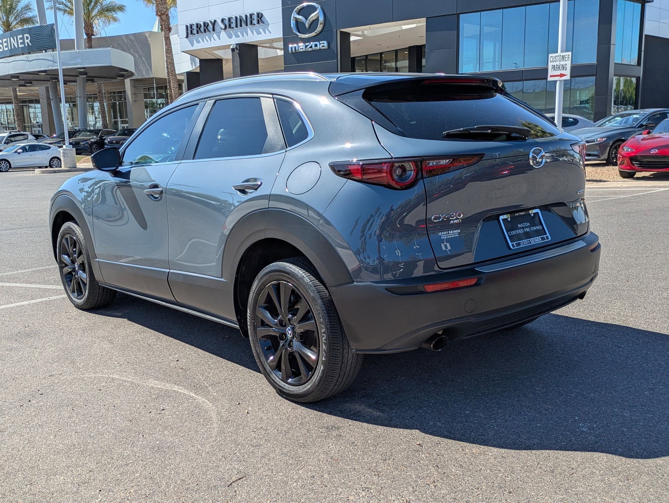 Used 2023 Polymetal Gray Metallic Mazda 2.5 S Carbon Edition image 3