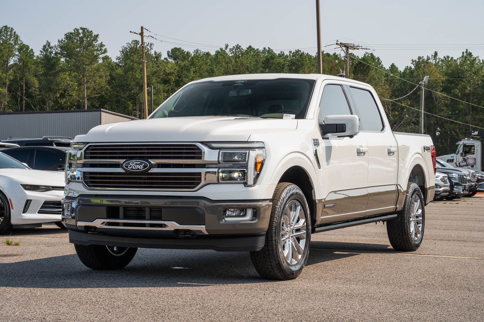 New 2026 Star White Metallic Tri-Coat Ford King Ranch® image 4