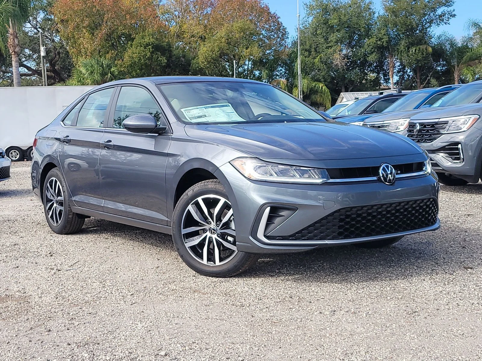 New 2026 Platinum Gray Metallic Volkswagen 1.5T SE image 34