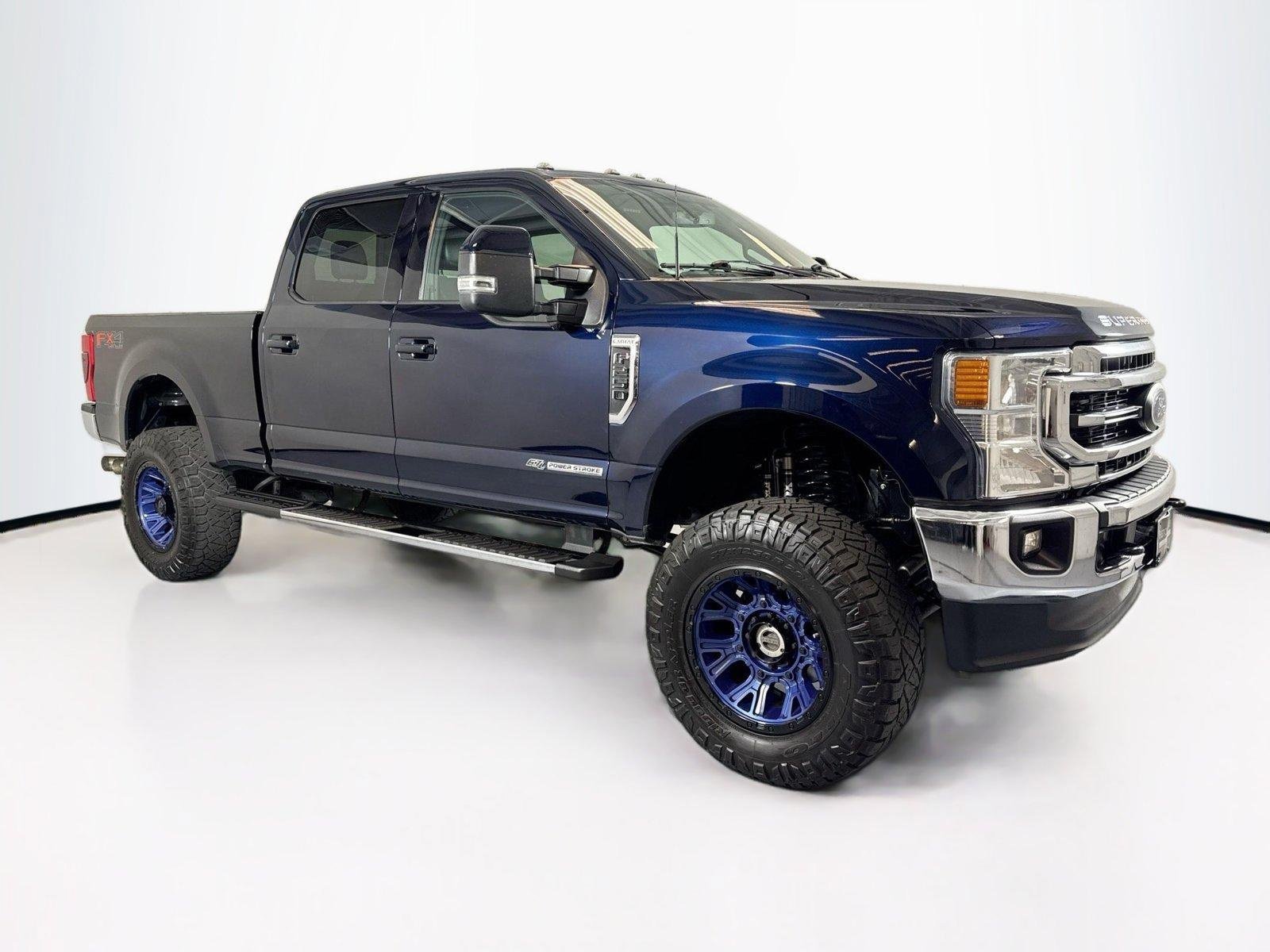 Used 2022 Antimatter Blue Metallic Ford LARIAT image 7