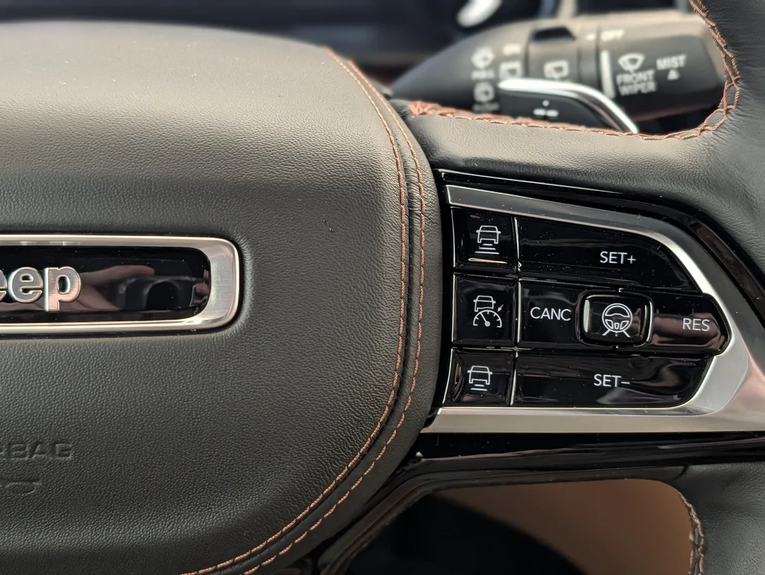New 2026 Black Jeep Summit - - 4x4 - Advanced ProTech Group IV - Palermo Leather Seats - Head-Up Display & More! image 19
