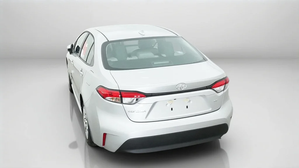 New 2027 Classic Silver Metallic Toyota LE image 26