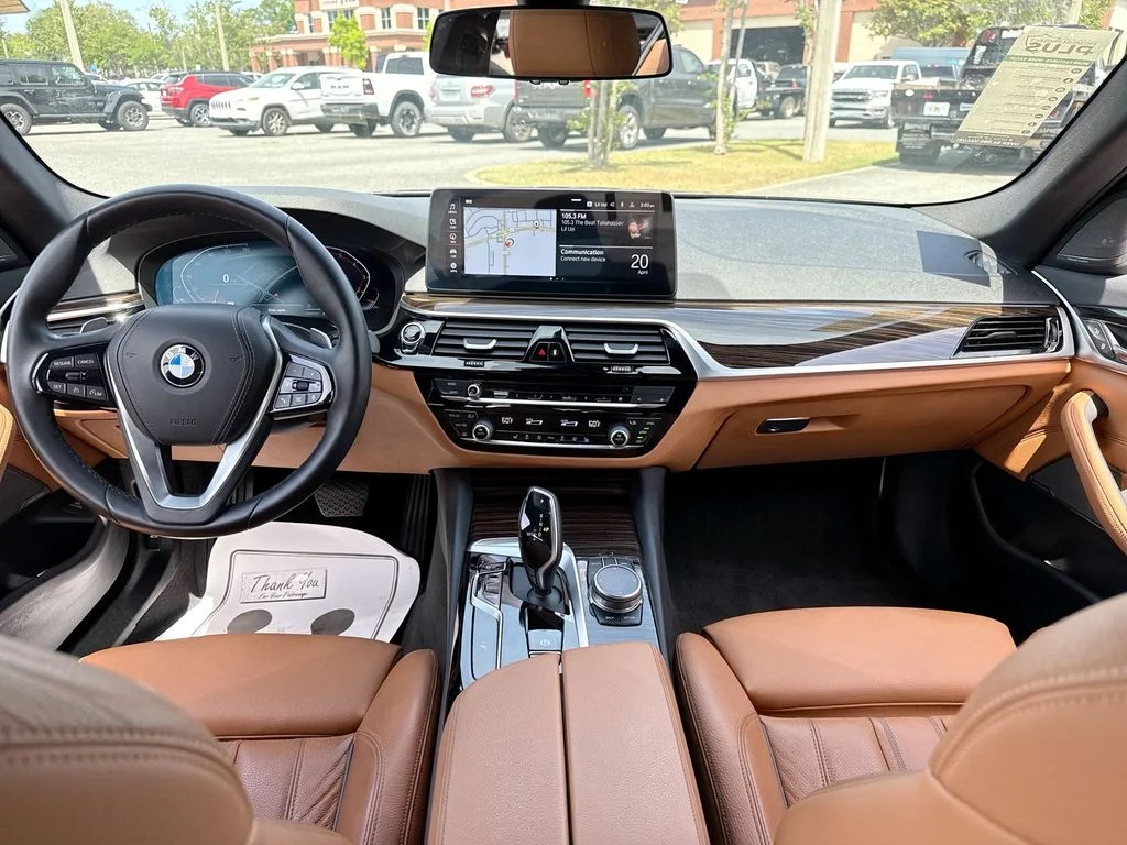 Used 2023 Jet Black BMW 530i xDrive image 25