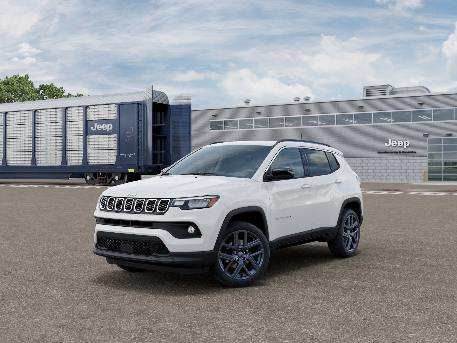 New 2026 Bright White Clearcoat Jeep 85th Anniversary image 1