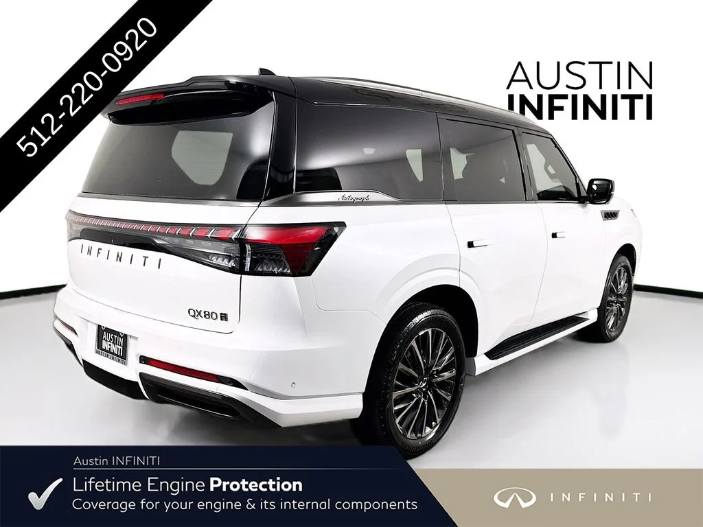 New 2027 White INFINITI AUTOGRAPH image 9