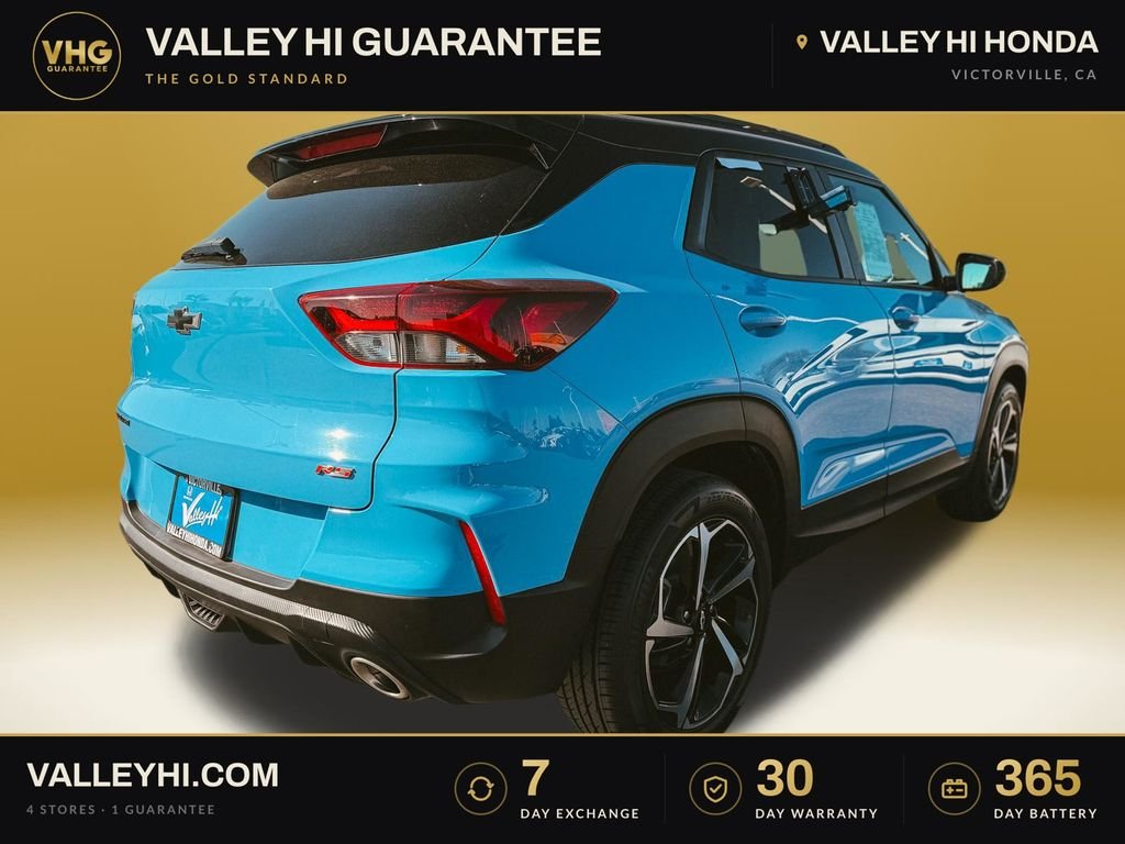 Used 2023 Blue Chevrolet RS image 8