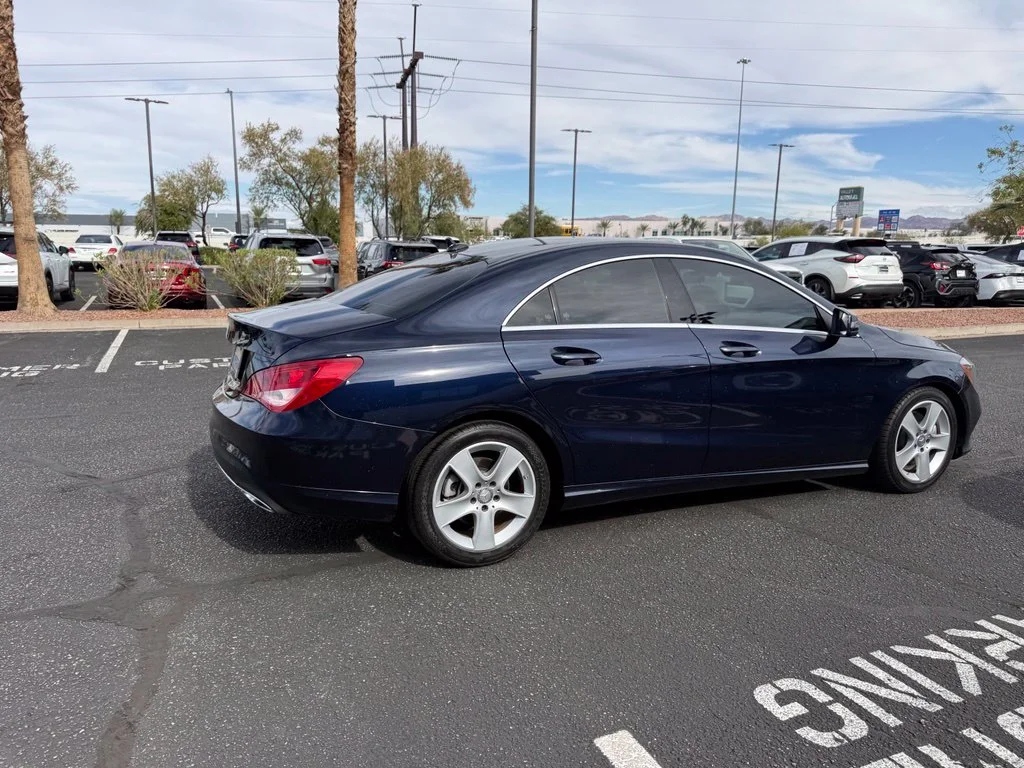 Used 2017 Blue Mercedes-Benz CLA 250 image 7