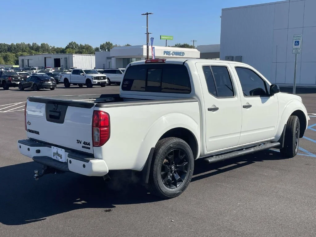 Certified Used 2021 White Nissan SV image 3