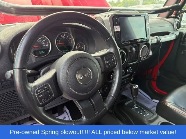 Used 2018 Red Jeep Rubicon Custom Build image 46