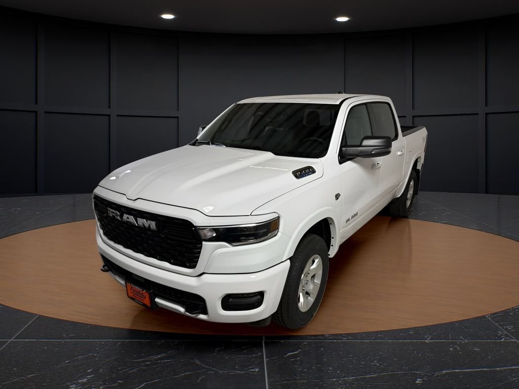 New 2026 Bright White Clearcoat RAM Big Horn/Lone Star image 3