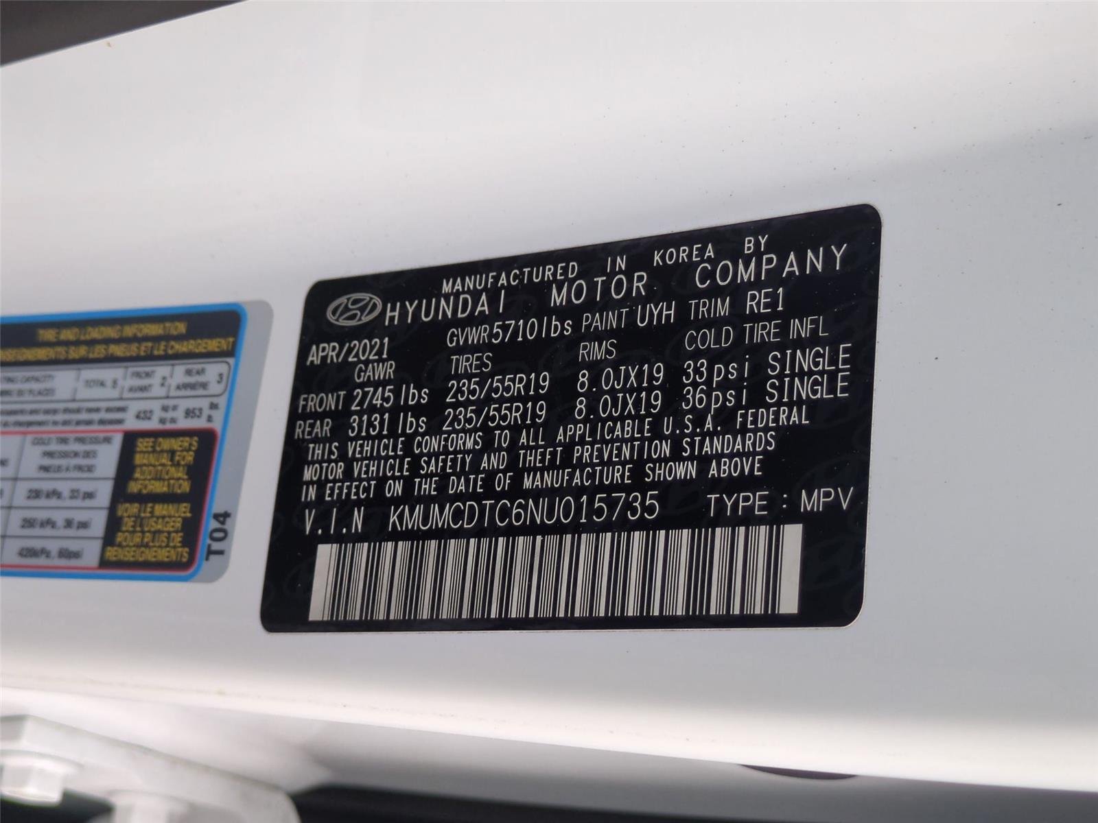 Used 2022 Uyuni White Genesis 3.5T Sport image 43