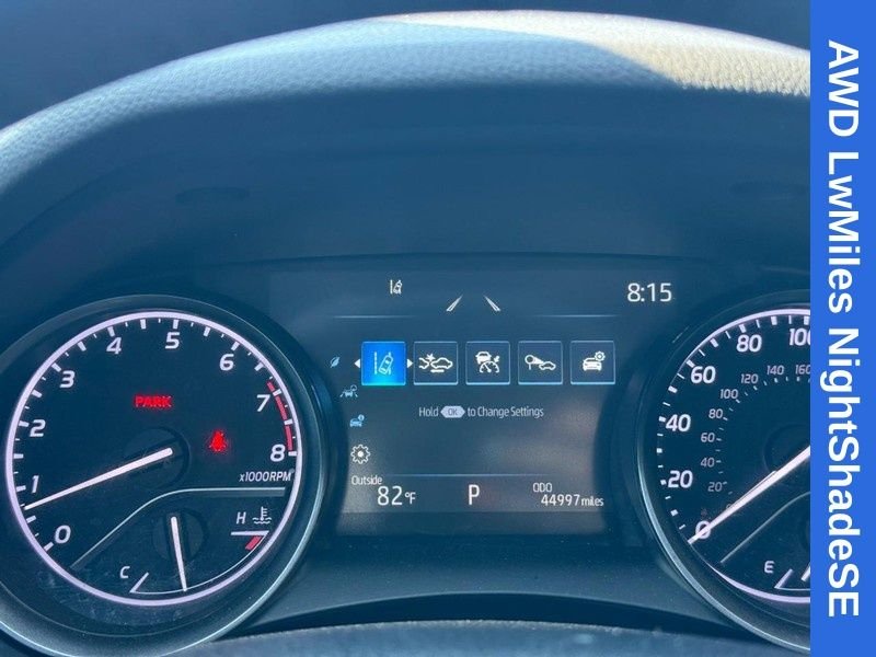 Used 2022 Midnight Black Metallic Toyota SE Nightshade image 23