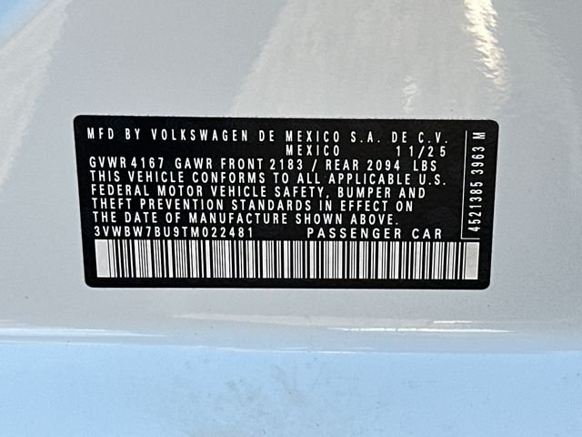 New 2026 White Volkswagen 1.5T Sport image 34