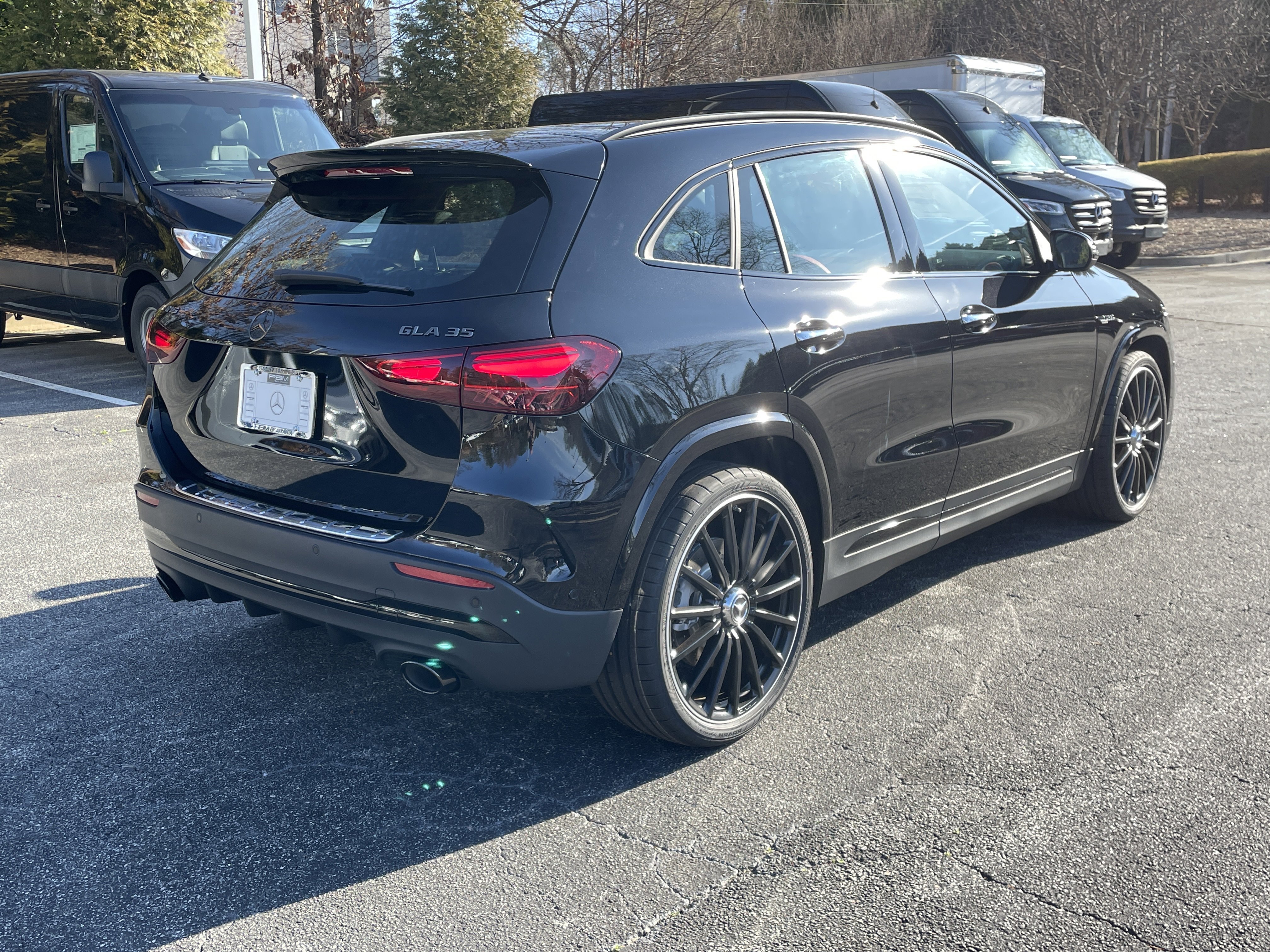 New 2026 Cosmos Black Metallic Mercedes-Benz AMG® GLA 35 4MATIC® SUV image 6