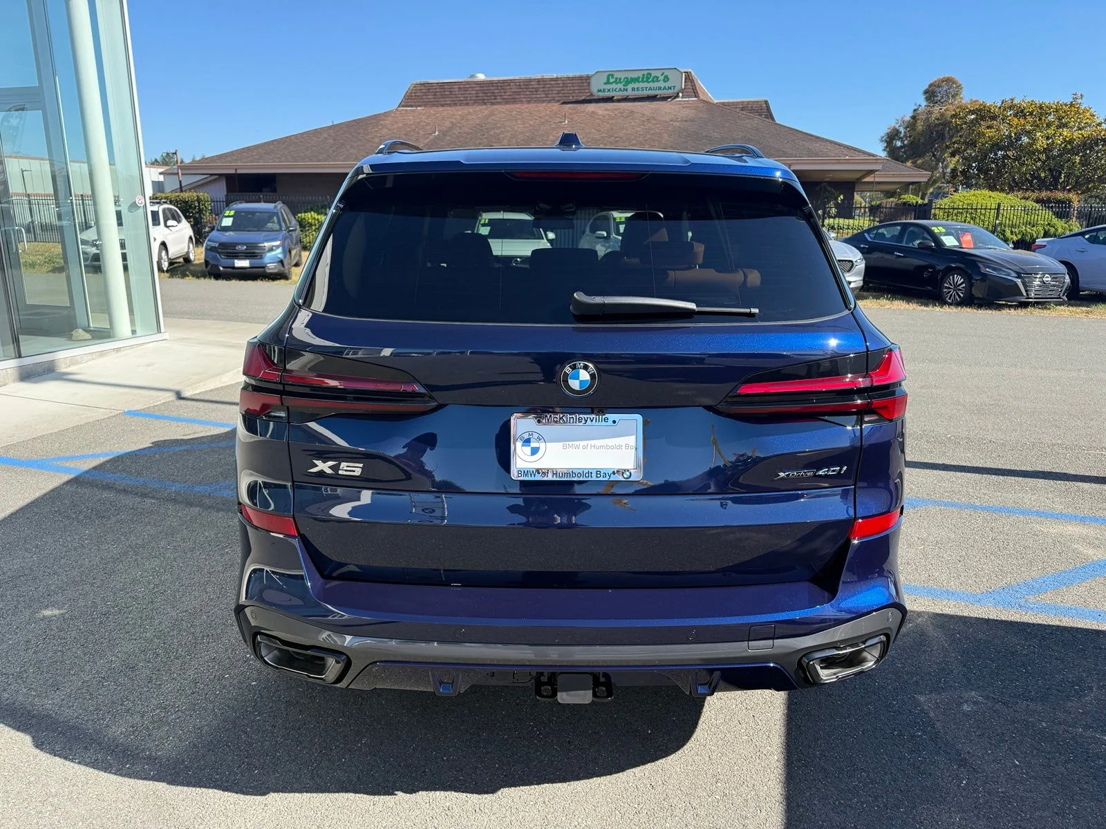 New 2026 Tanzanite Blue II Metallic BMW xDrive40i image 7