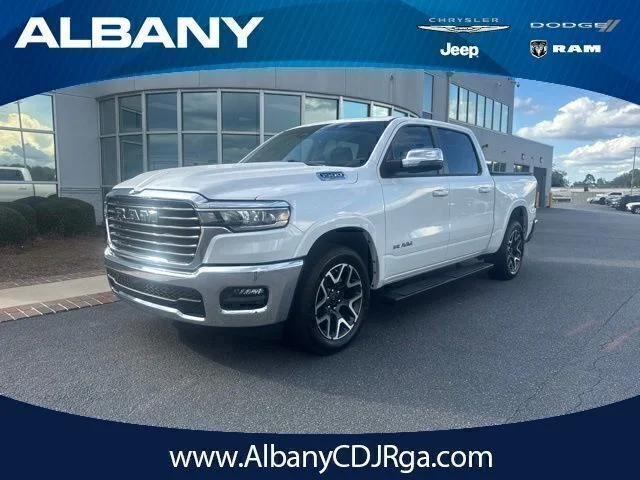 Used 2025 White Ram Laramie image 2