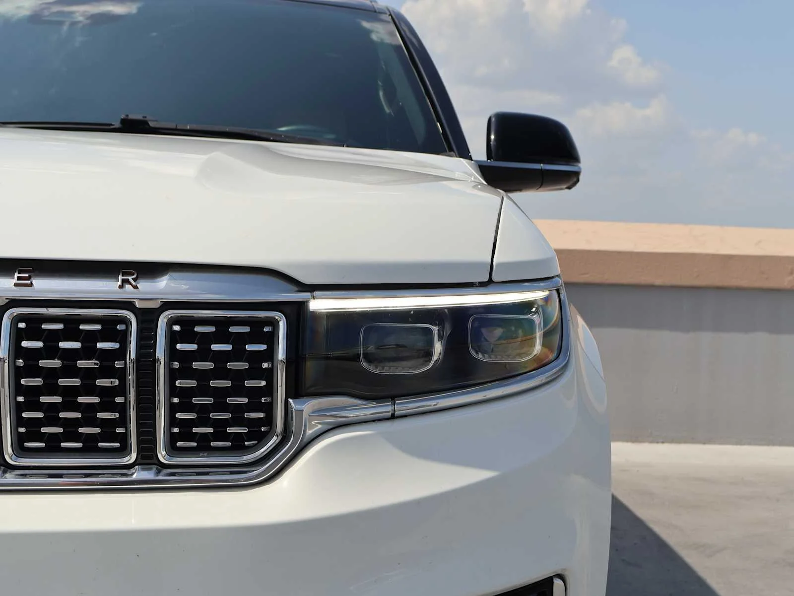 Used 2023 Bright White Clearcoat Jeep Series III image 9