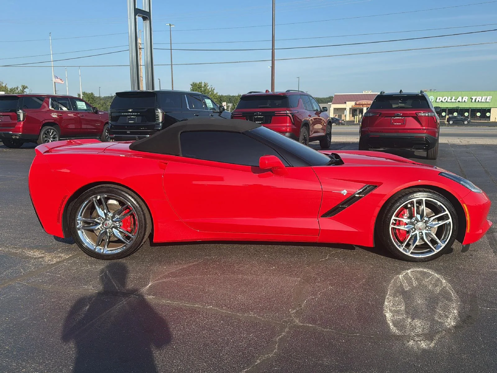 Used 2017 TORCH RED Chevrolet Z51 3LT image 6