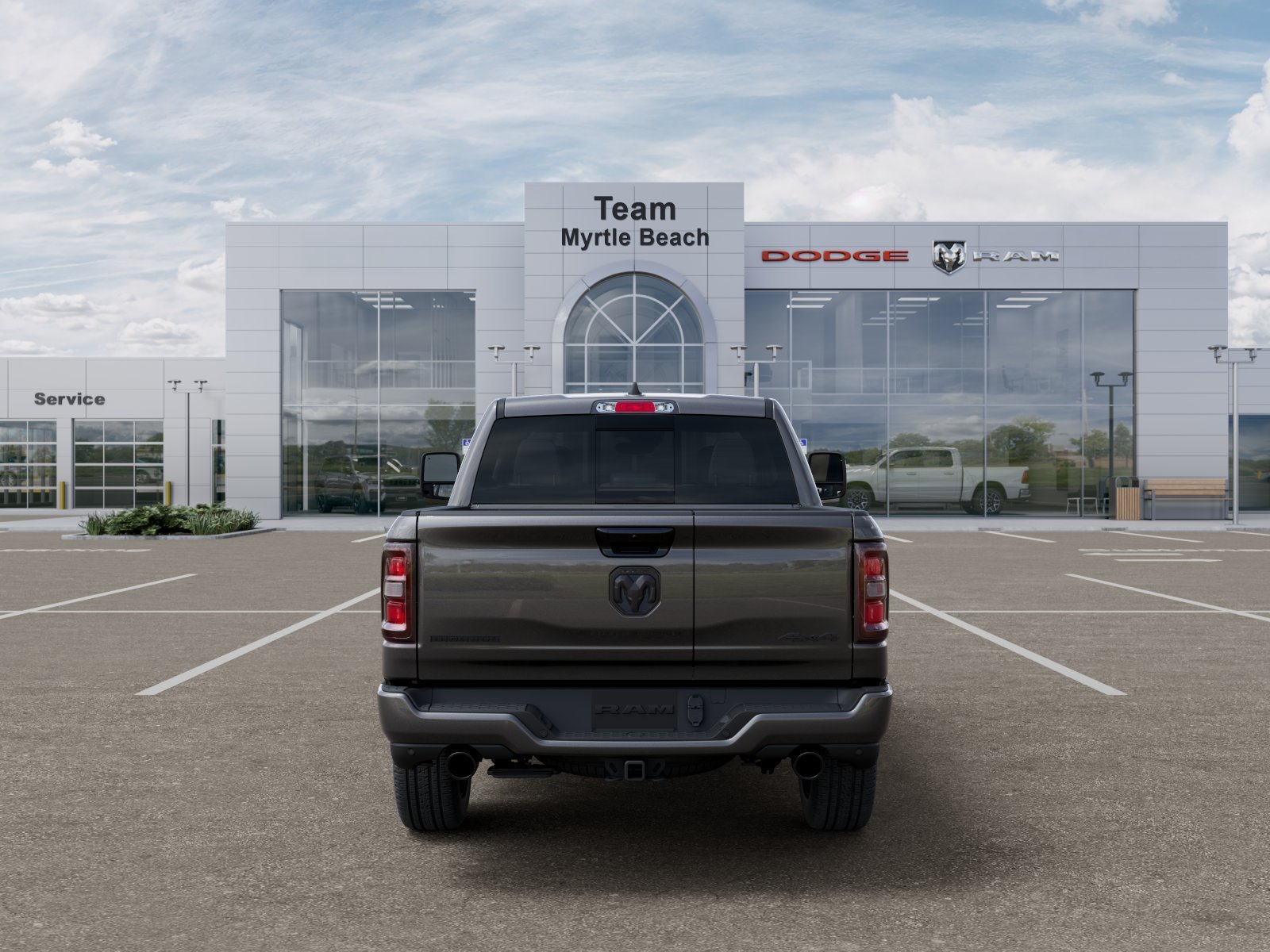New 2026 Granite Crystal Metallic Clear-Coat Exterior Paint RAM Big Horn/Lone Star image 33