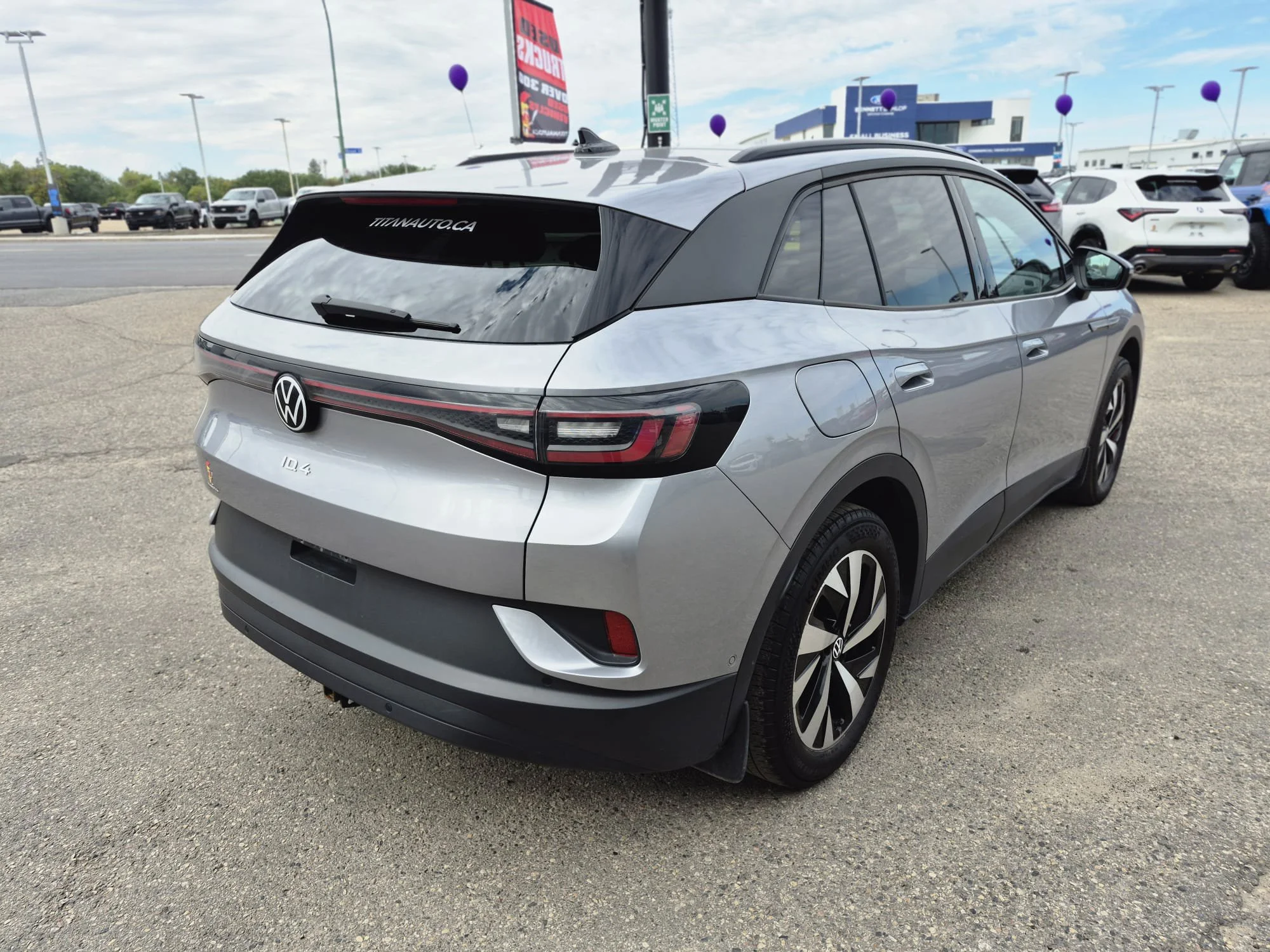 Certified Used 2023 Silverbird Metallic Volkswagen Pro AWD*Full EV | Htd Massage Seats | Glass Roof | Htd Wheel | Nav | Adaptive Cruise | SK On Battery image 13