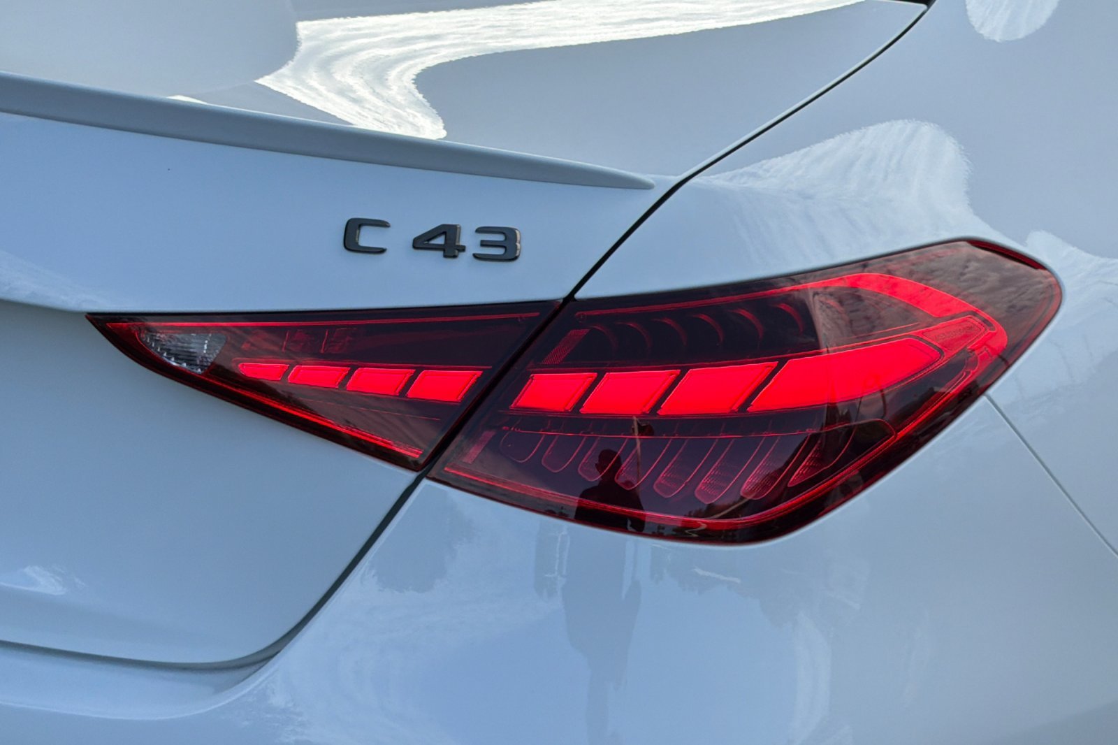New 2026 Polar White Mercedes-Benz C 43 AMG® image 16