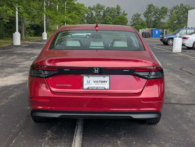 New 2026 Radiant Red Metallic Honda LX image 7