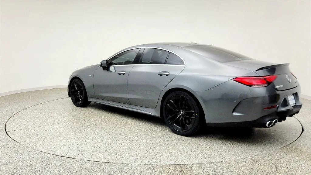 Used 2021 Selenite Grey Metallic Mercedes-Benz AMG® CLS 53 4MATIC+ Coupe w/ Nappa Leather & Driver Assist Pkg image 7