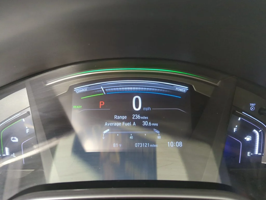 Certified Used 2022 Crystal Black Pearl Honda HYBRID EX image 46