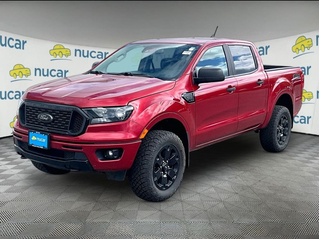 Used 2021 Red Metallic Ford XLT image 3