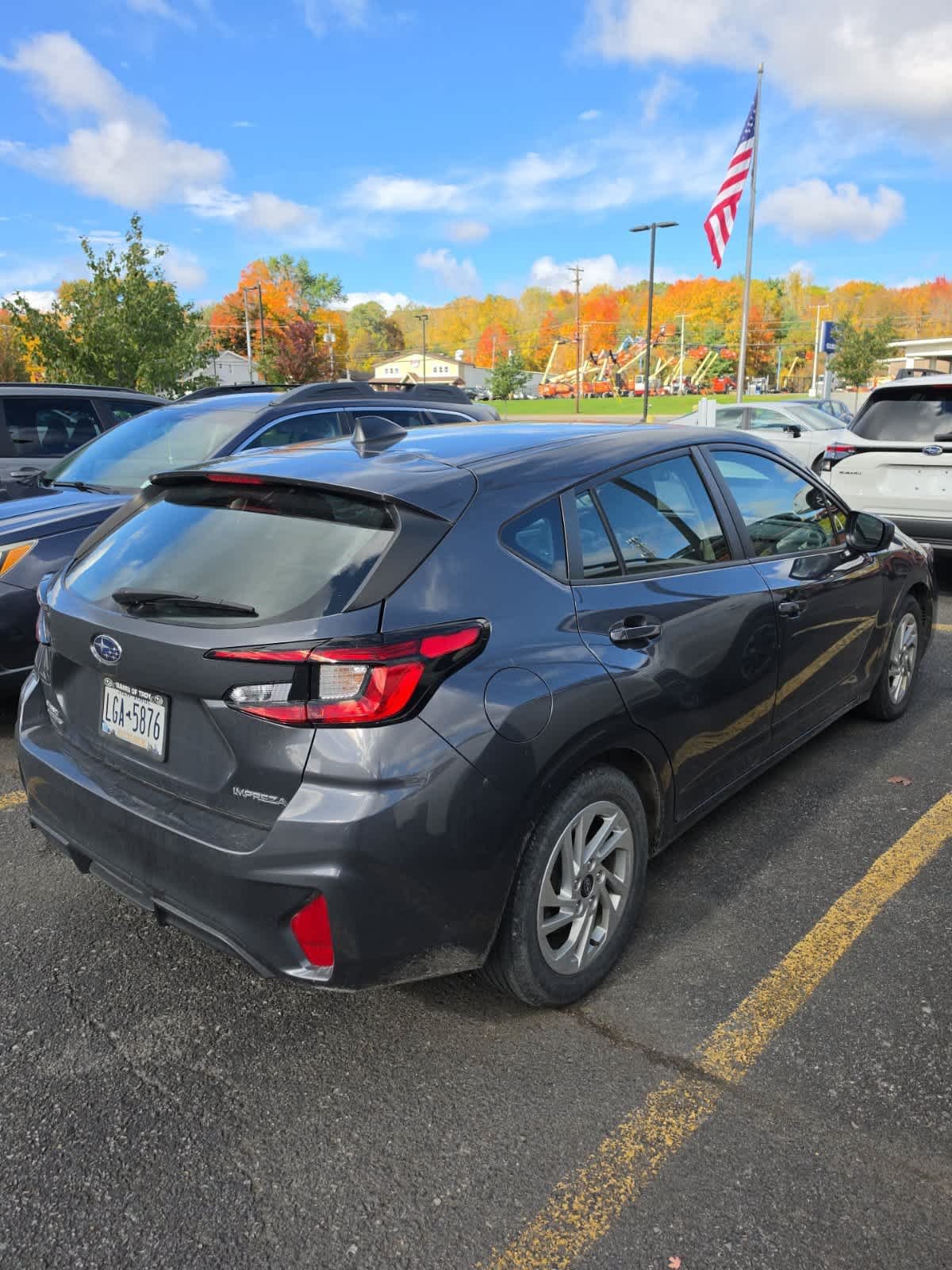 Certified Used 2024 Magnetite Gray Metallic Subaru BASE image 3