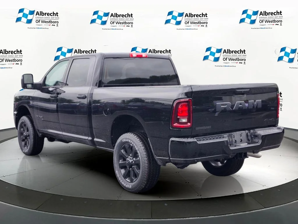 New 2026 Diamond Black Crystal Pearlcoat RAM Big Horn image 3