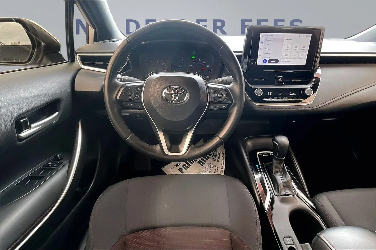 Used 2024 Silver Toyota Hybrid SE image 8