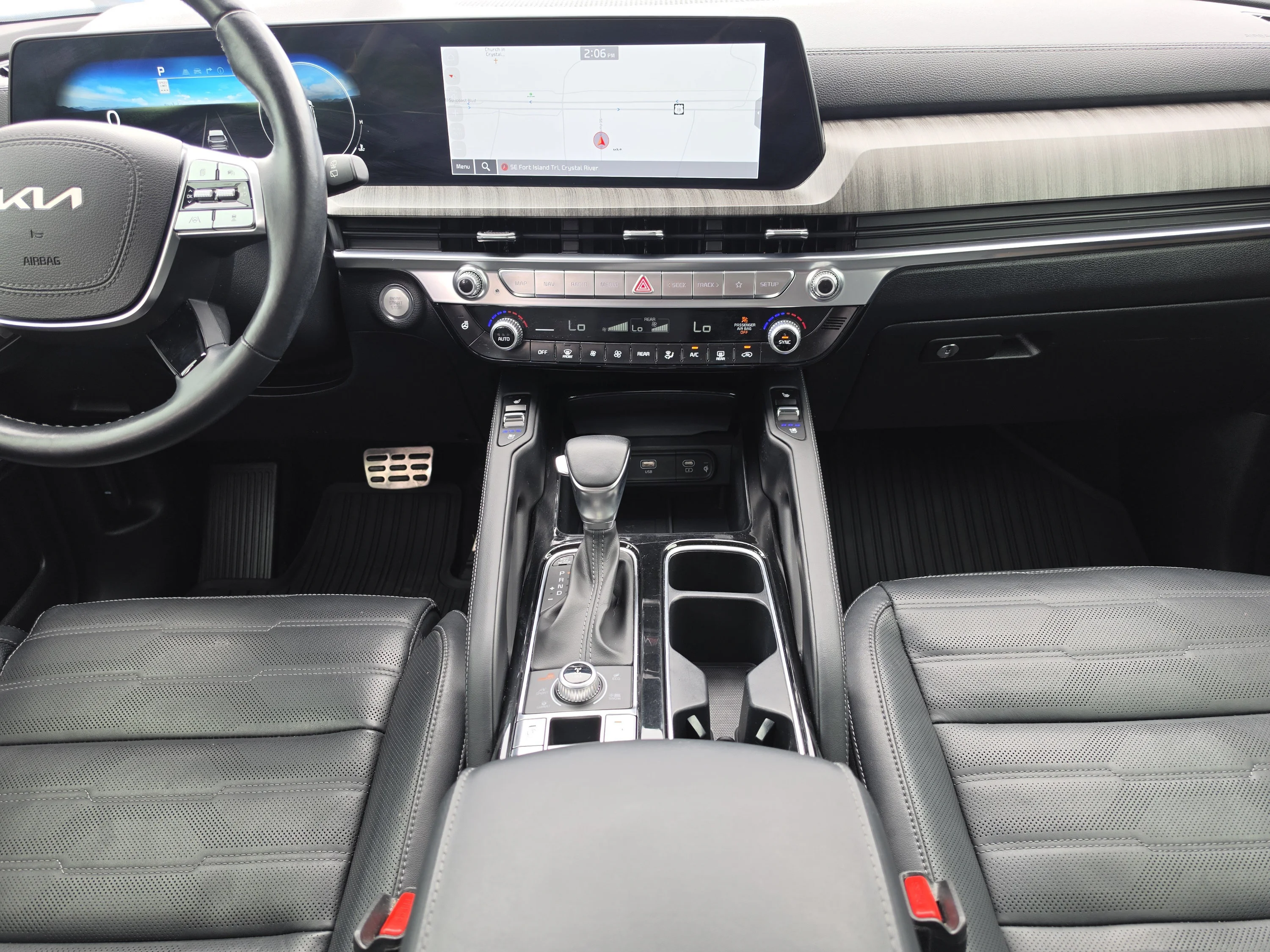 Used 2024 Ebony Black Kia SX Prestige image 22