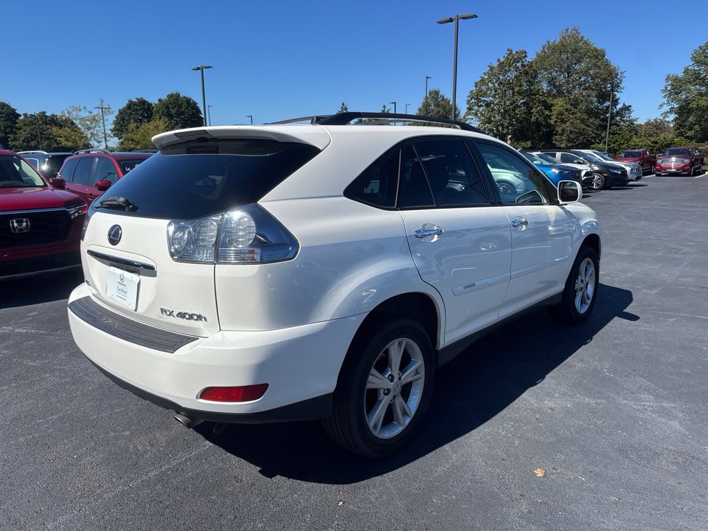 Used 2008 Crystal White Lexus 400h image 10