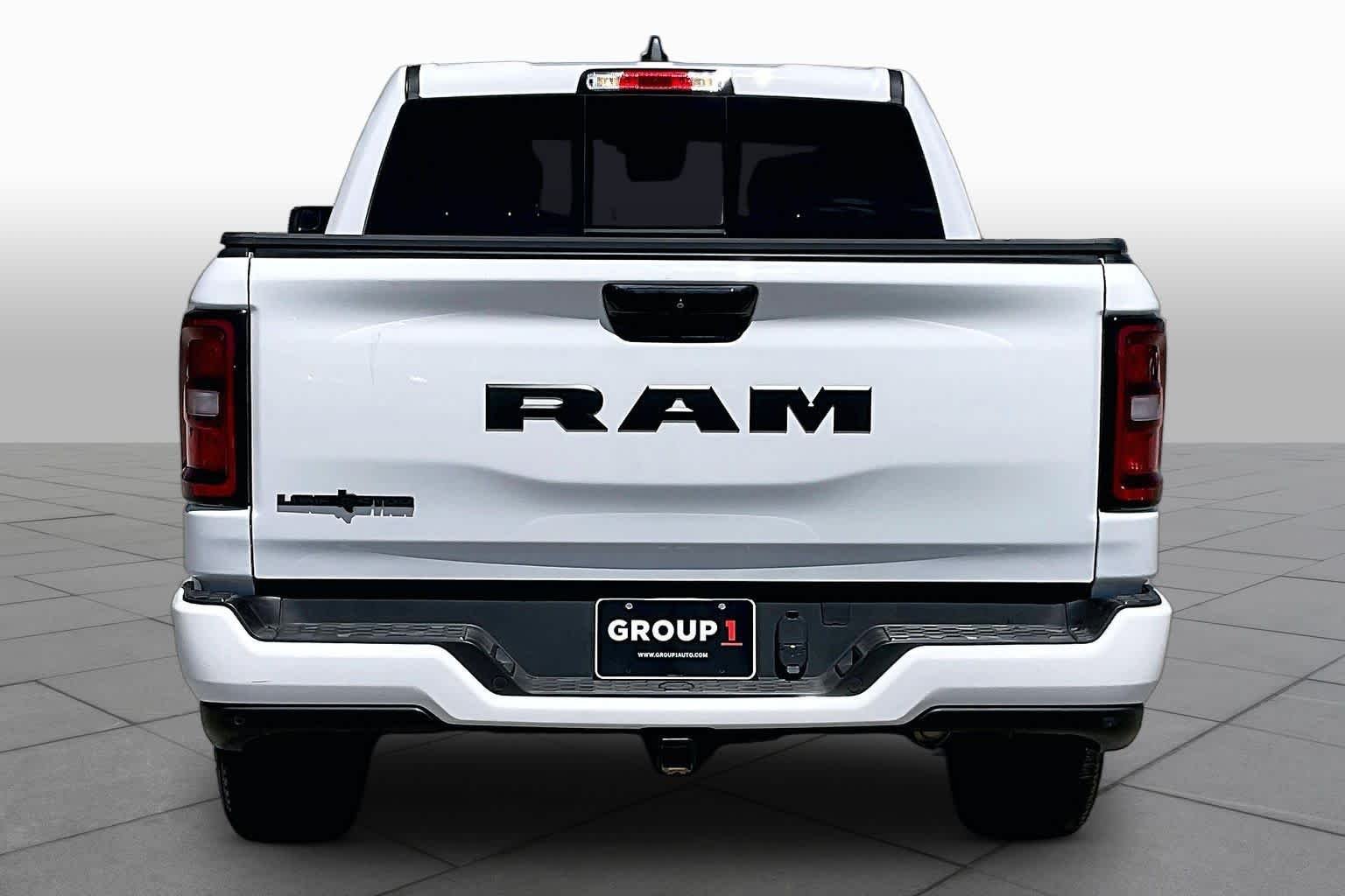Used 2025 Bright White Clearcoat Ram Lone Star image 5