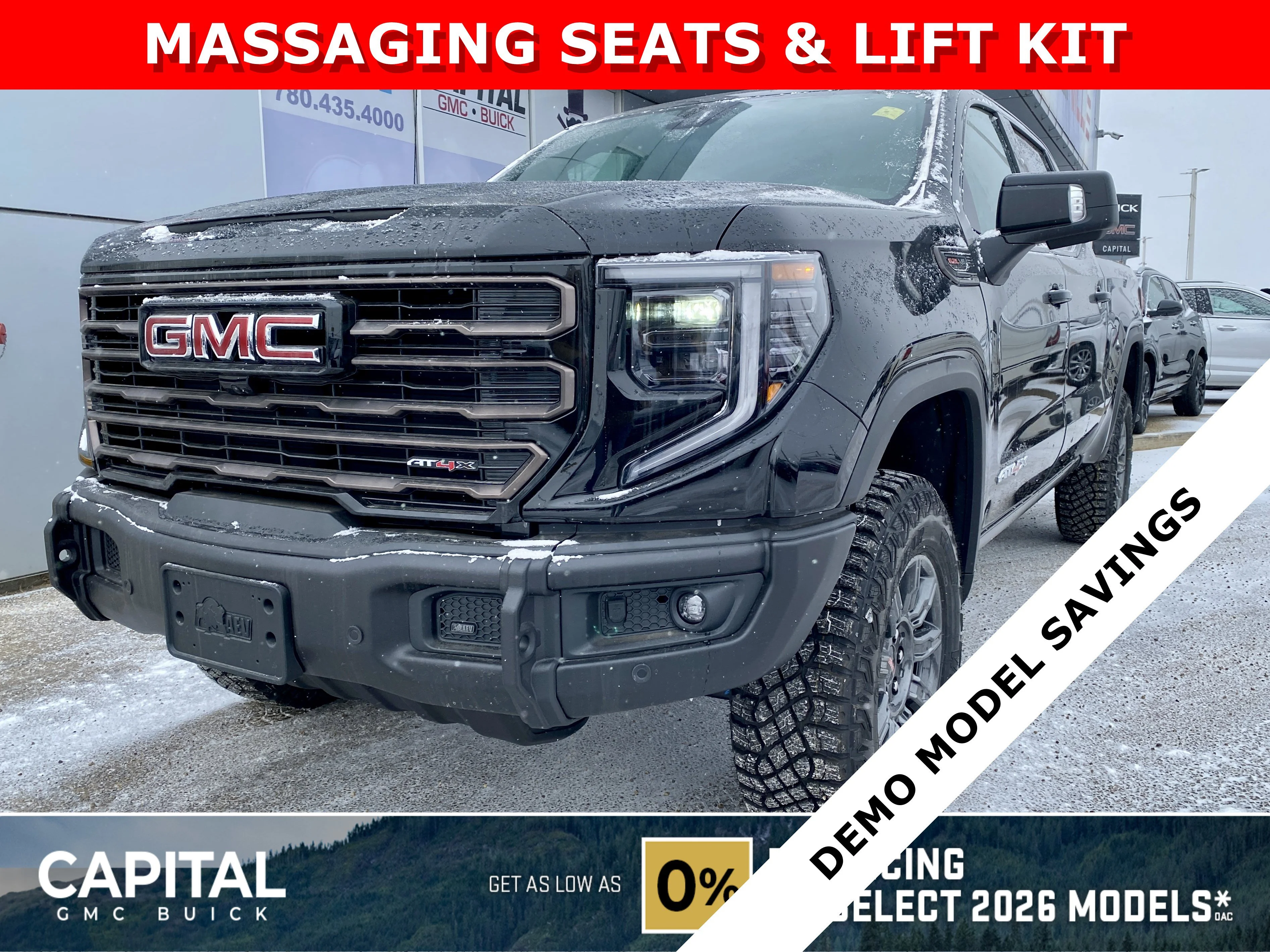 New 2026 ONYX BLACK GMC AT4X image 1