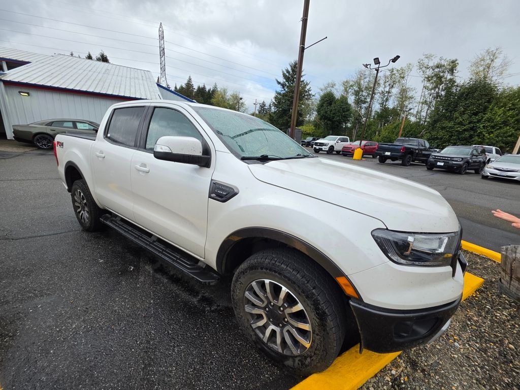 Used 2019 White Platinum Ford Lariat image 1