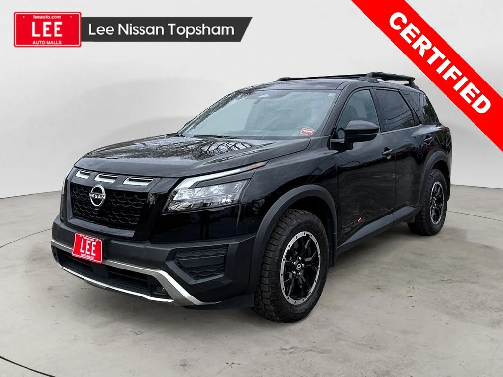 Certified Used 2024 Super Black Nissan Rock Creek image 1