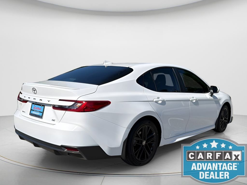 Used 2025 White Toyota SE image 5