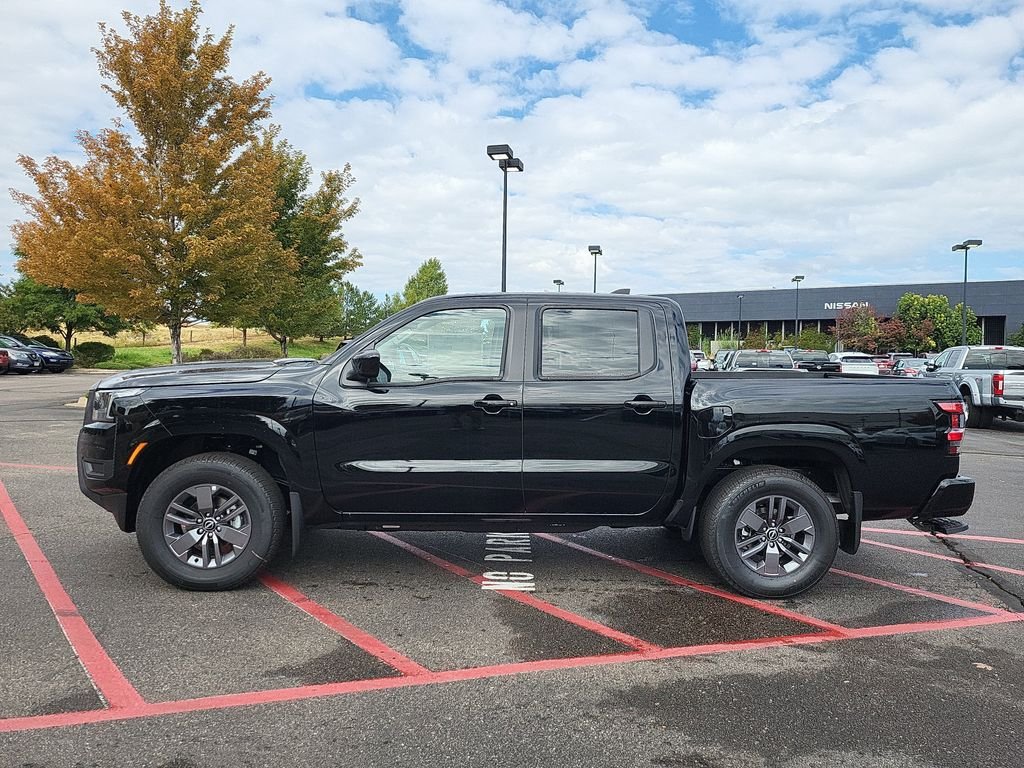 New 2025 Super Black Nissan Crew Cab SV image 2