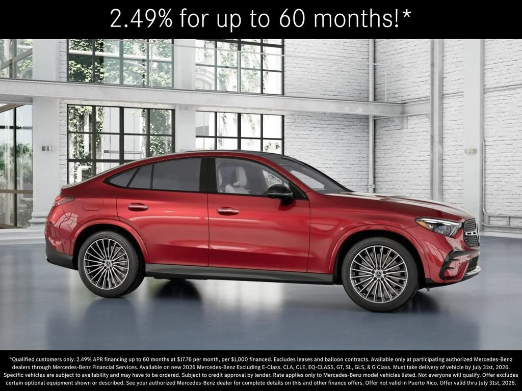 New 2026 MANUFAKTUR Patagonia Red Metallic Mercedes-Benz GLC 300 image 56
