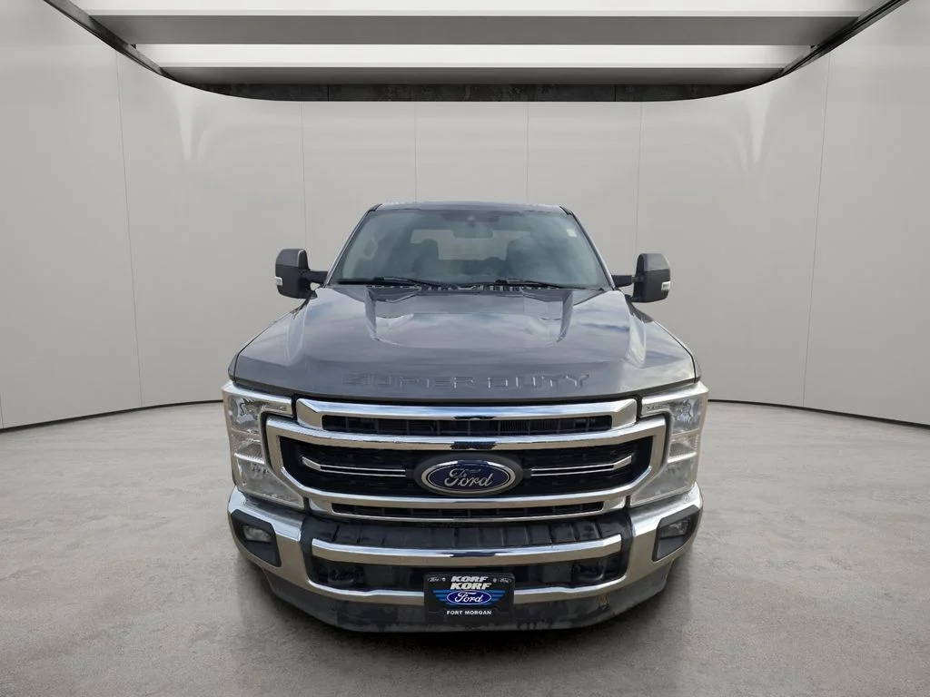 Used 2021 Carbonized Gray Metallic Ford LARIAT image 8